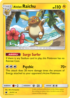 Carta de Raichu