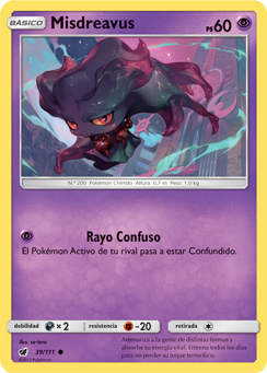 Carta de Misdreavus