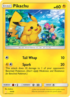 Carta de Pikachu