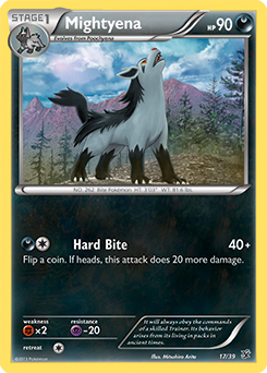 Carta de Mightyena