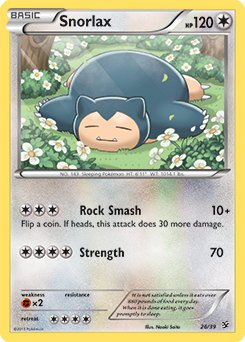 Carta de Snorlax