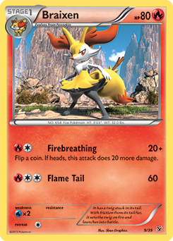 Carta de Braixen