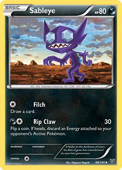 Carta de Sableye