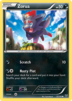 Carta de Zorua