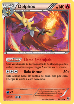 Carta de Delphox