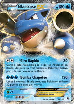 Carta de Blastoise