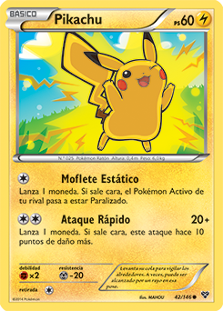 Carta de Pikachu