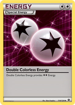 Carta de Doble Energa Incolora