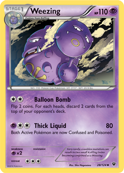 Carta de Weezing