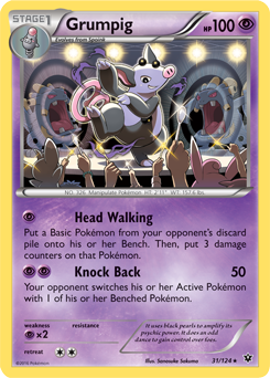 Carta de Grumpig