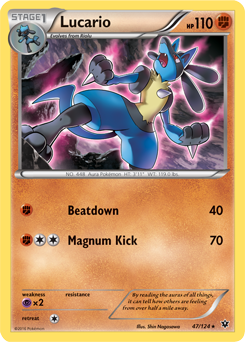 Carta de Lucario