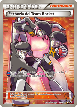 Carta de Fechora del Team Rocket