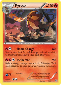 Carta de Pyroar