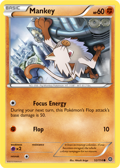 Carta de Mankey