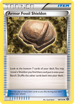 Carta de Fsil Coraza Shieldon