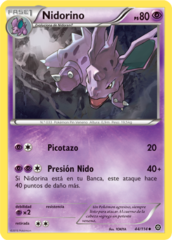 Carta de Nidorino