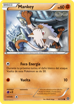 Carta de Mankey