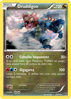 Carta de Druddigon
