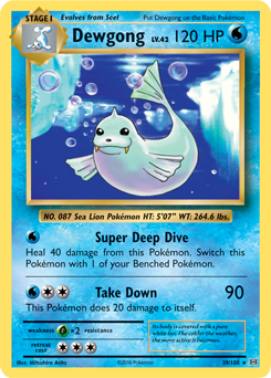 Carta de Dewgong