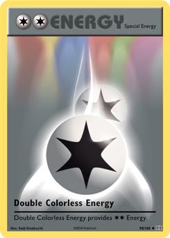 Carta de Doble Energa Incolora