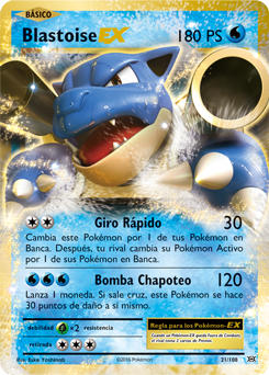 Carta de Blastoise