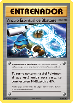 Carta de Vnculo Espiritual de Blastoise