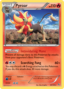 Carta de Pyroar