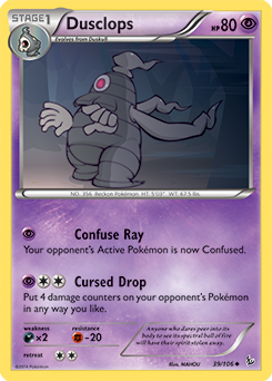 Carta de Dusclops