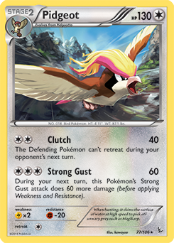 Carta de Pidgeot