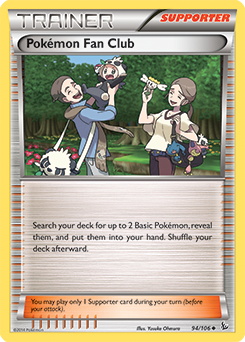 Carta de Club de Fans de Pokmon
