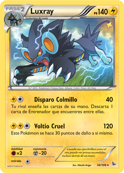 Carta de Luxray