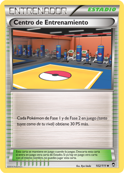 Carta de Centro de Entrenamiento