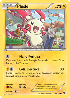Carta de Plusle