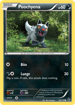 Carta de Poochyena