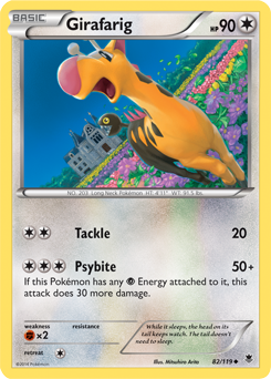 Carta de Girafarig