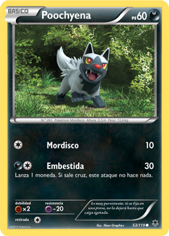 Carta de Poochyena