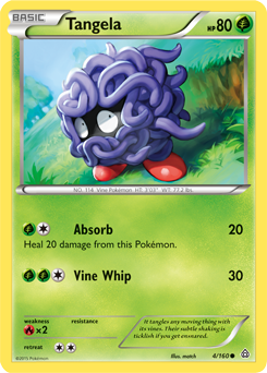 Carta de Tangela