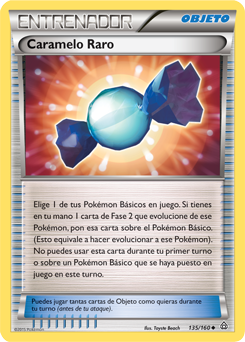 Carta de Caramelo Raro