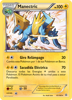 Carta de Manectric