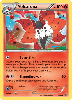 Carta de Volcarona