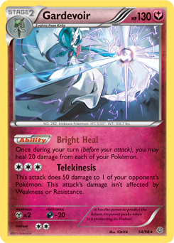 Carta de Gardevoir