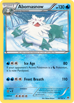 Carta de Abomasnow