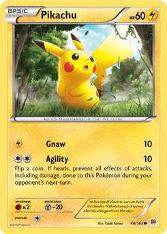 Carta de Pikachu