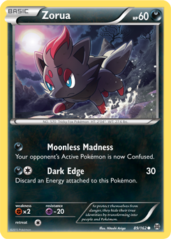 Carta de Zorua