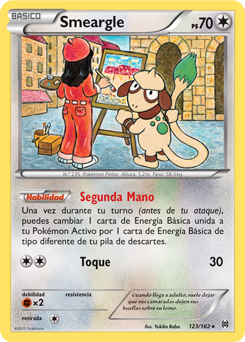 Carta de Smeargle