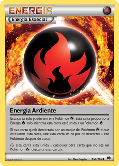 Carta de Energa Ardiente