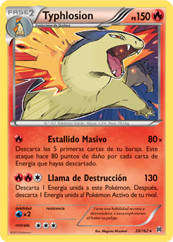 Carta de Typhlosion
