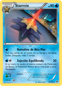 Carta de Starmie