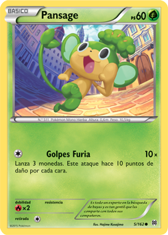 Carta de Pansage