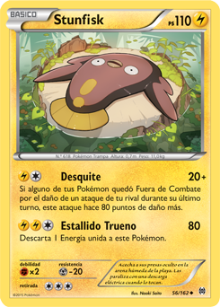 Carta de Stunfisk